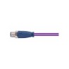 Connecteur mâle M12, 2 pol., codage B IP67, 4A, blindé